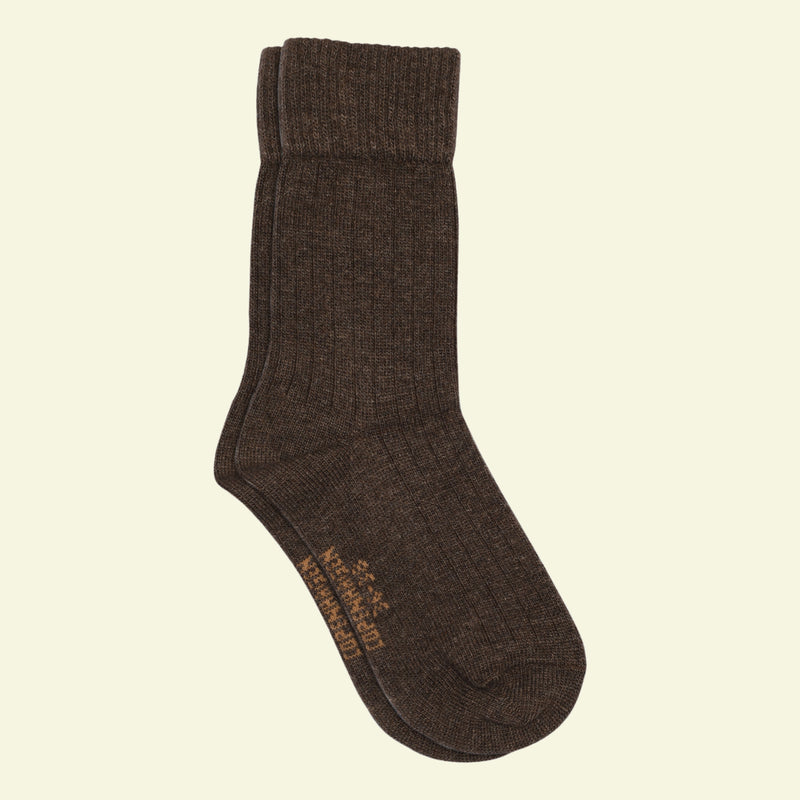 ELLIE CASHMERE - Dark brown